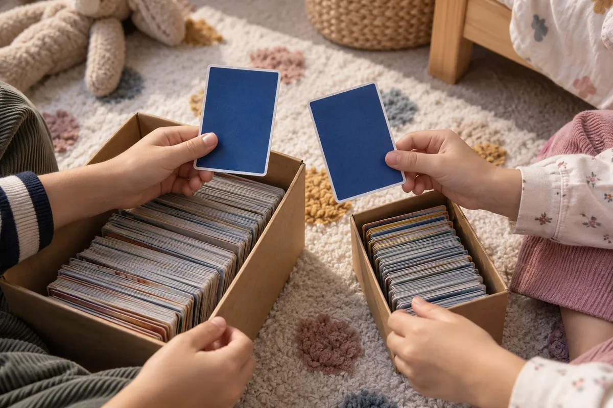 Cartes Pokémon, frères et sœurs : partager sans disputes